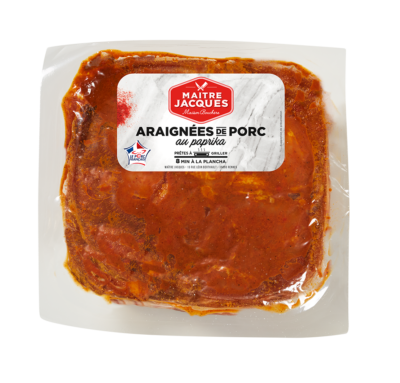 ARAIGNÉES DE PORC AU PAPRIKA LS Maître Jacques