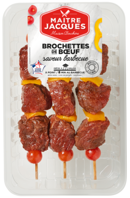 Brochettes De B Uf Poivrons Verts Ma Tre Jacques